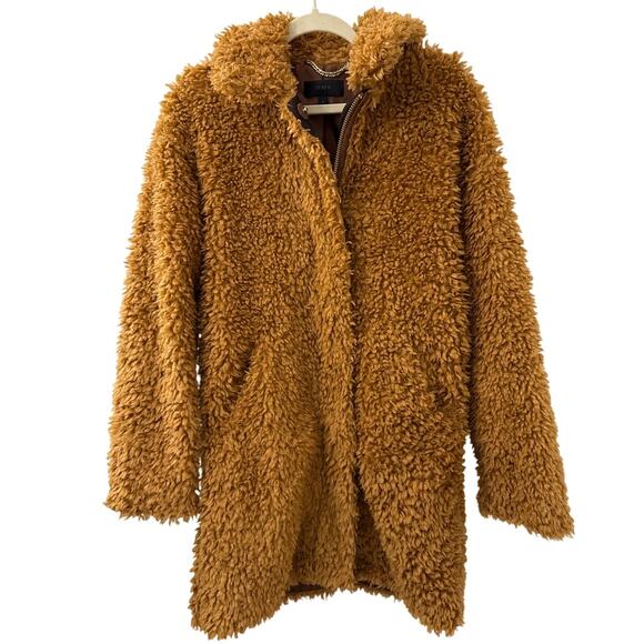 J. Crew Jackets & Blazers - J.Crew The Textured Teddy Faux Sherling Trench Coat Size Women's Small